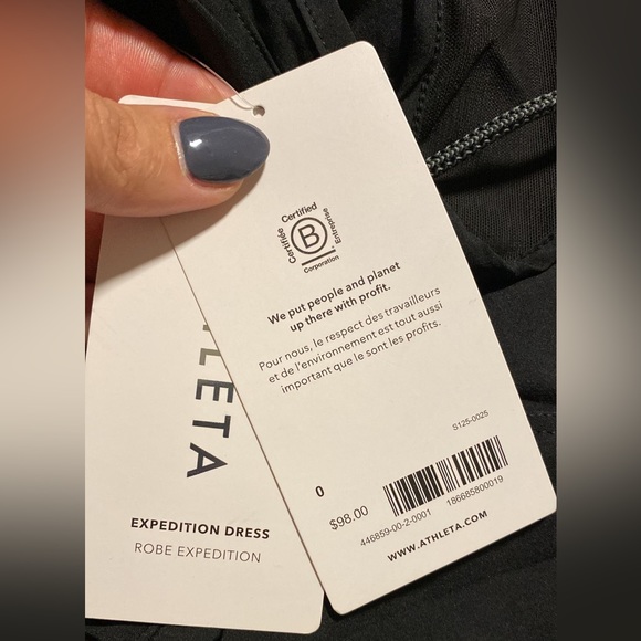 Athleta Expedition Dress Skort Dress // Black #446859 - Picture 11 of 16